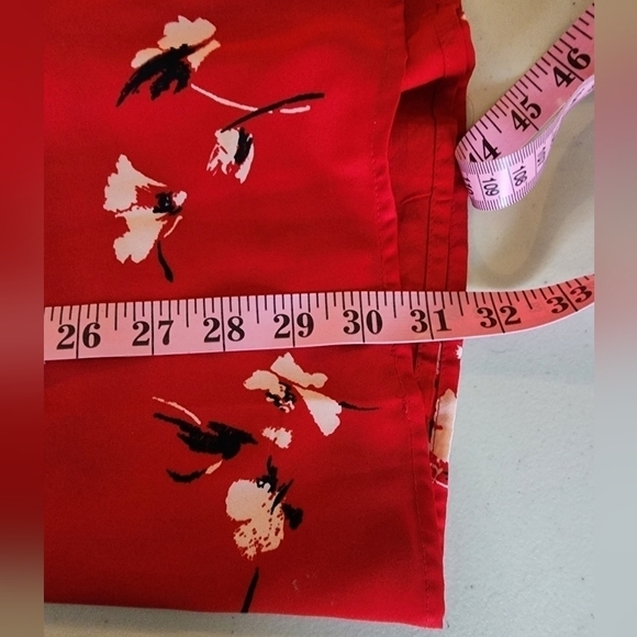 Abercrombie & Fitch Women's Red Fress Size SP. - Picture 4 of 5